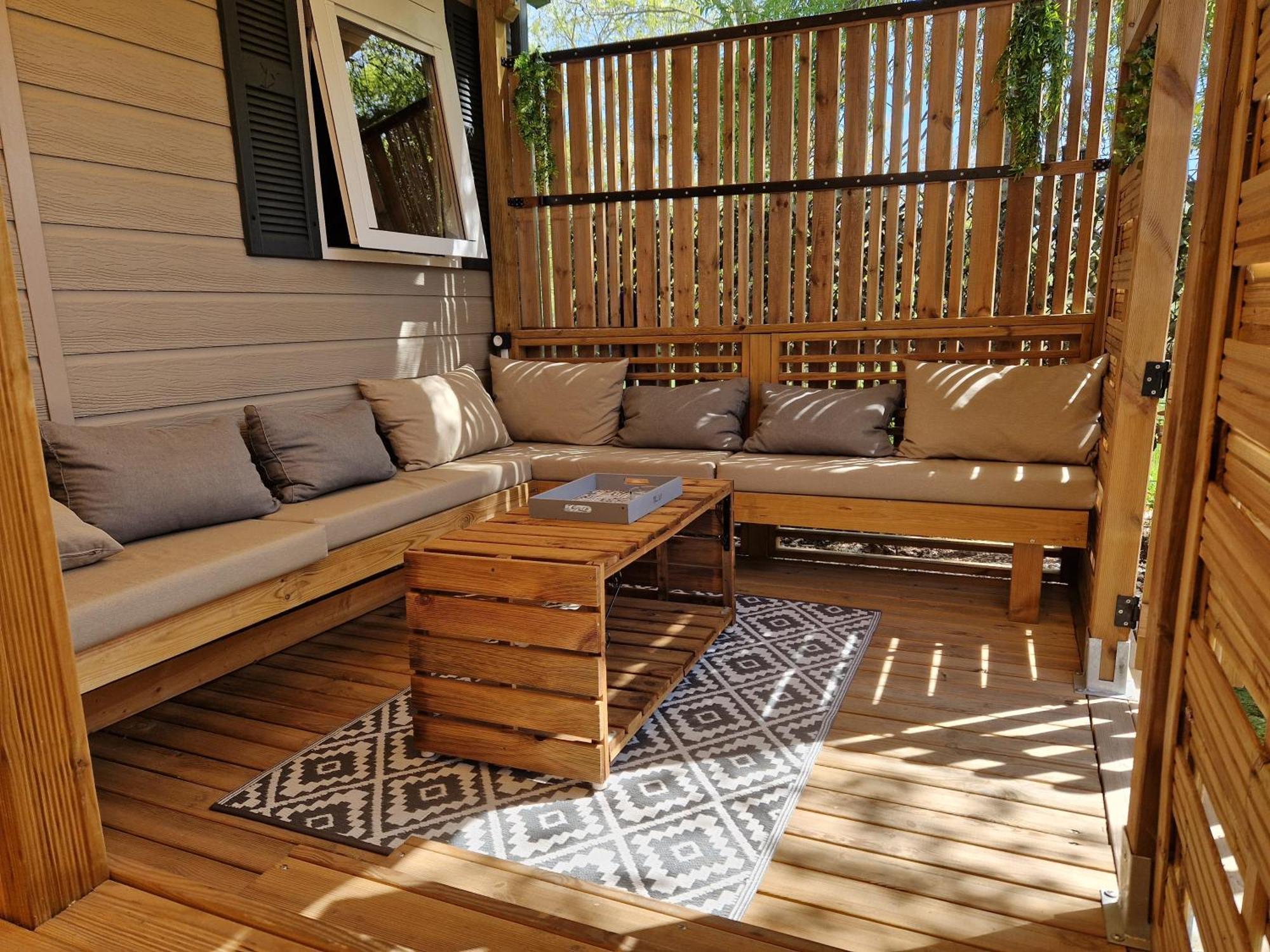 Camping La Carabasse Vias-Plage-T4 Climatise,Tout Confort, Emplacement Calme ! Bagian luar foto